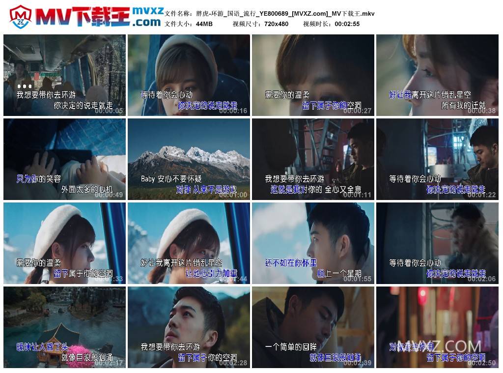 胖虎-环游_国语_流行_YE800689